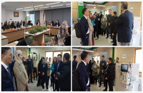 زيارة أعضاء مجموعة عمل الاستثمار للدول الأعضاء في منظمة شنغهاي للتعاون إلى واحة برديس التكنولوجية